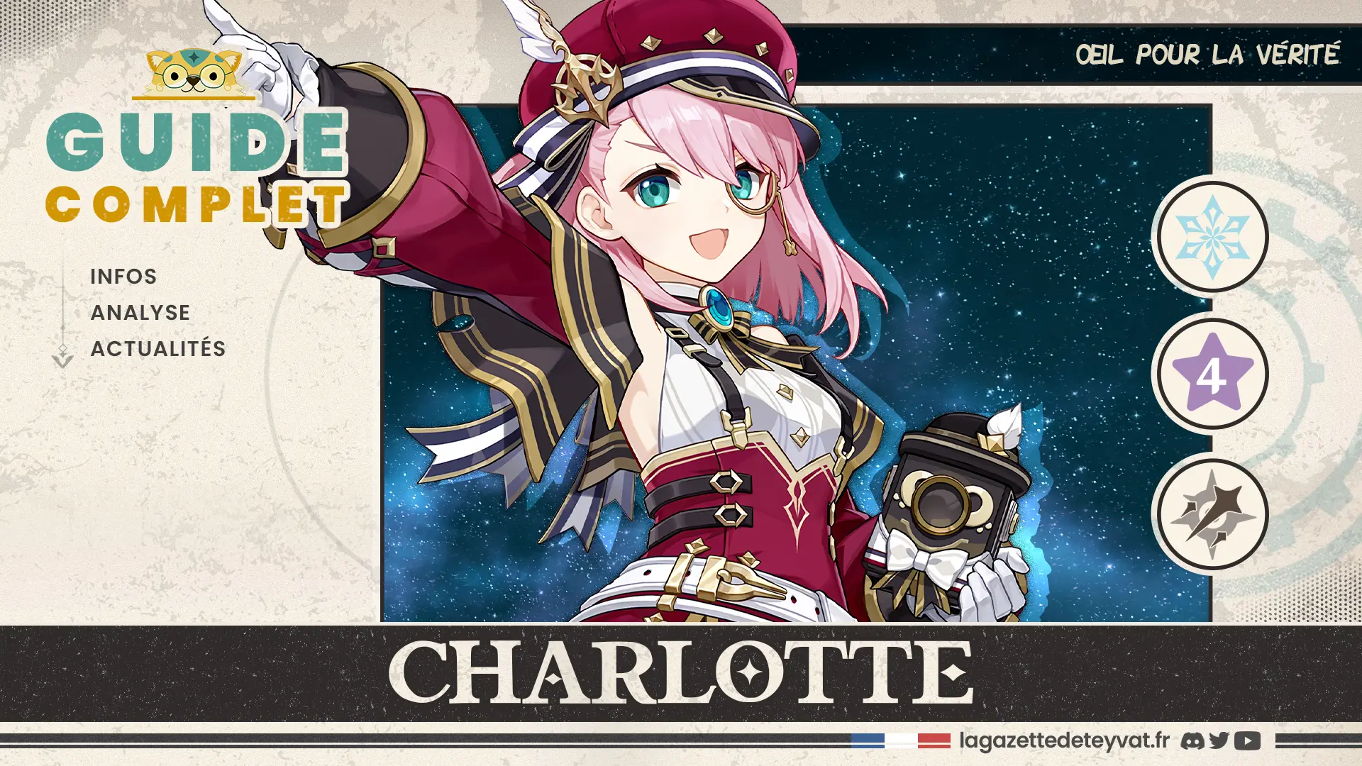 Charlotte Build Le Guide Complet La Gazette De Teyvat