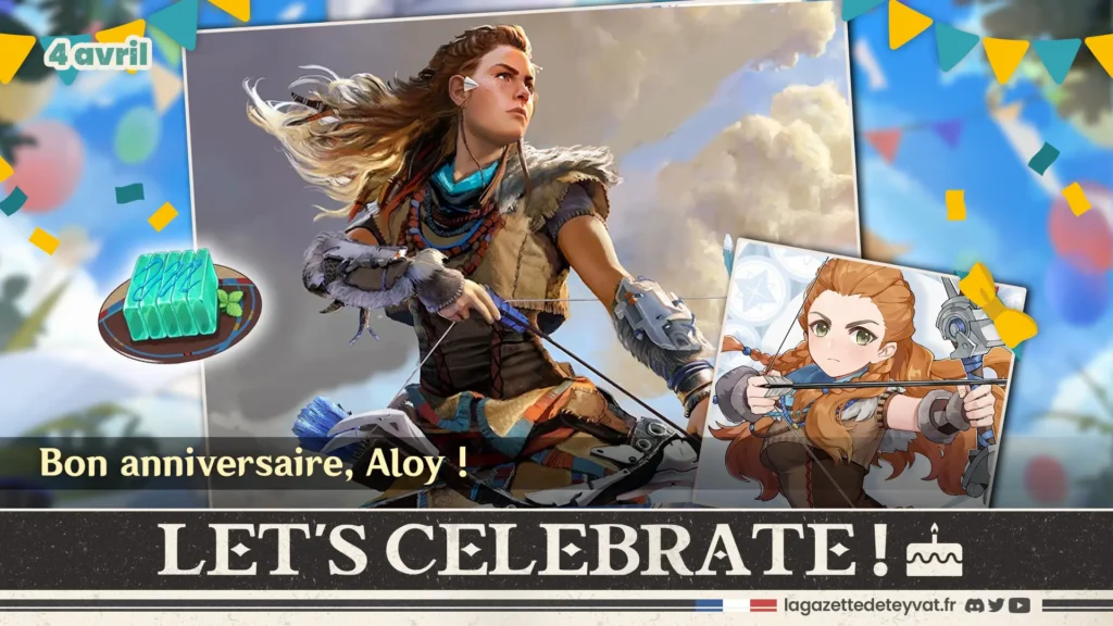 Anniversaire de Aloy sur Genshin Impact