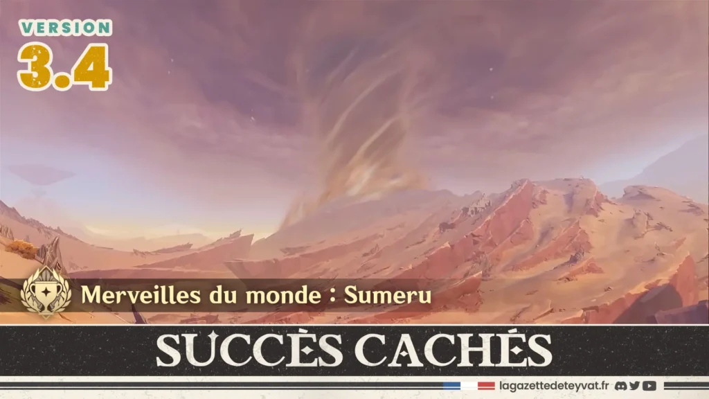 3.4 Succès cachés Sumeru