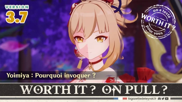 Yoimiya Genshin Impact, analyse du personnage à invoquer, lore, gameplay et design