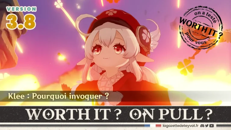 Klee Genshin Impact, analyse du personnage à invoquer, lore, gameplay et design