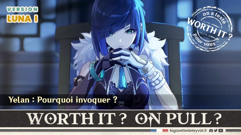 Yelan Genshin Impact, analyse du personnage à invoquer, lore, gameplay et design