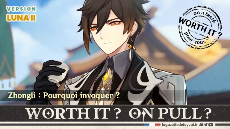 Zhongli Genshin Impact, analyse du personnage à invoquer, lore, gameplay et design
