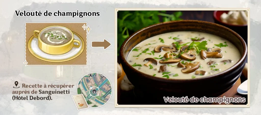 Velouté de champignons