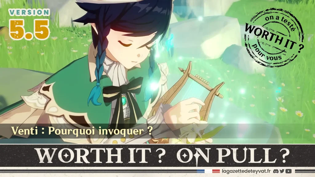 Venti Genshin Impact, analyse du personnage à invoquer, lore, gameplay et design