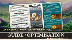 Optimisation Genshin : Gérer ses artéfacts