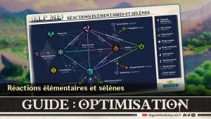 Optimisation Genshin : Toutes les réactions élémentaires