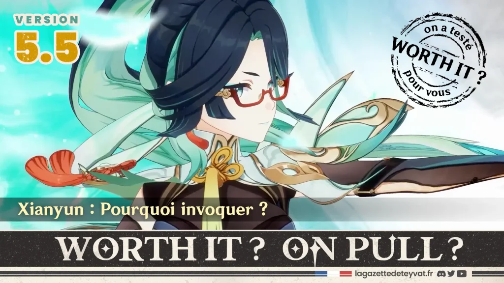Xianyun Genshin Impact, analyse du personnage à invoquer, lore, gameplay et design