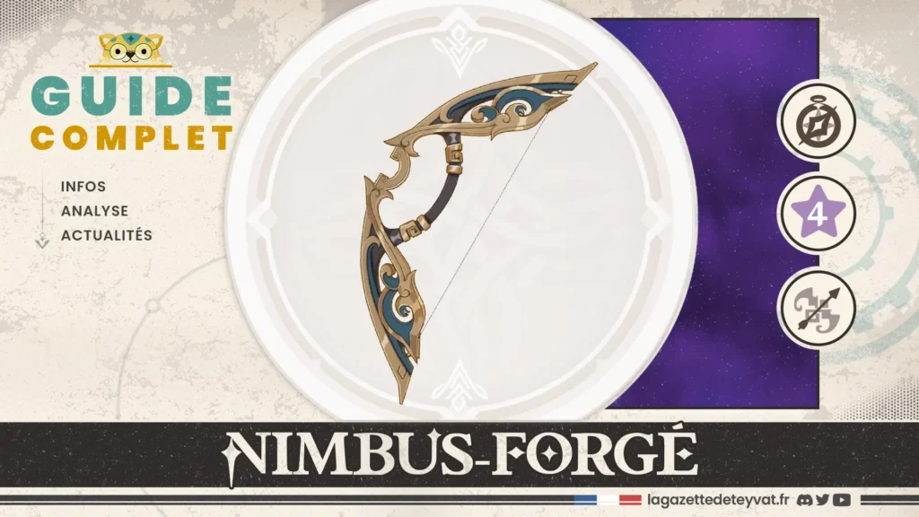 Nimbus-forgé Genshin Impact, guide complet, farm, personnages conseillés