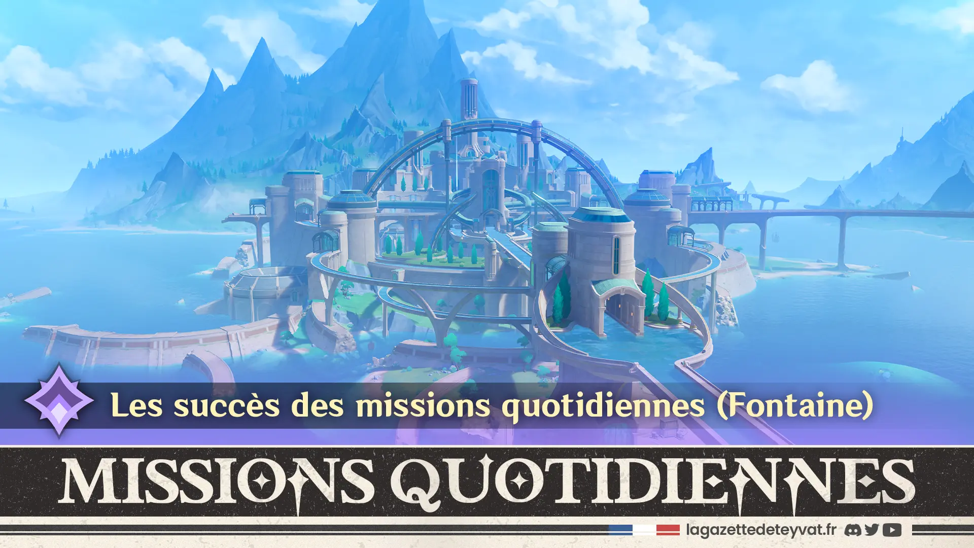 Succès Missions quotidiennes Fontaine, Genshin Impact