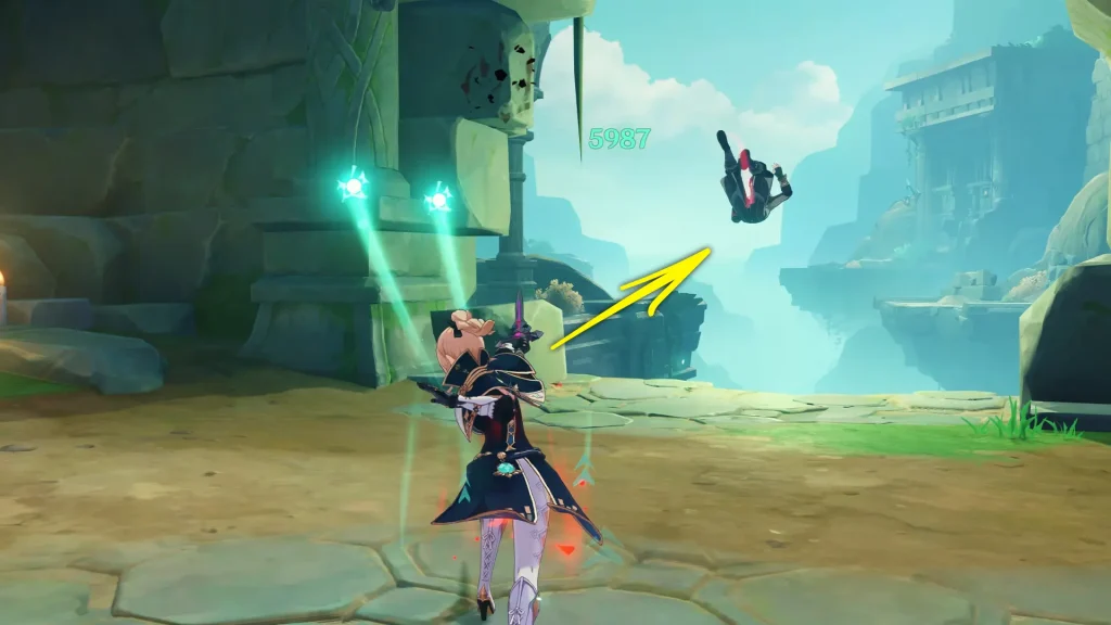 Défi de Jean tuto 2, Écho peinturé, Genshin Impact