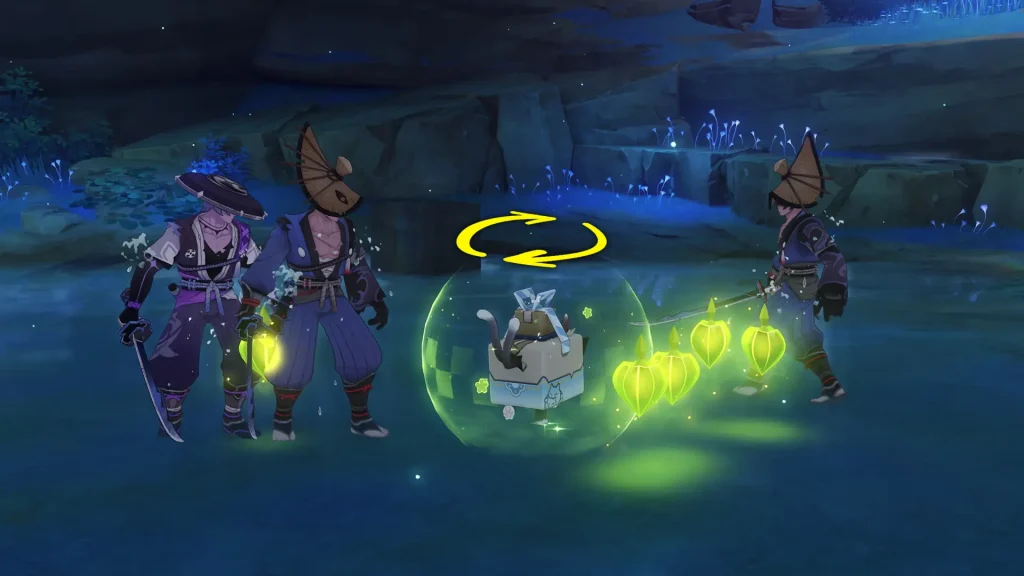 Défi de Kirara tuto phase 2, Écho peinturé, Genshin Impact