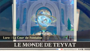 La Cour de Fontaine lore, Genshin Impact