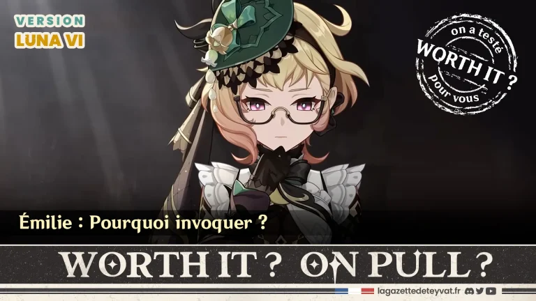 Émilie Genshin Impact, analyse du personnage à invoquer, lore, gameplay et design