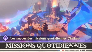 Succès Missions quotidiennes Natlan, Genshin Impact