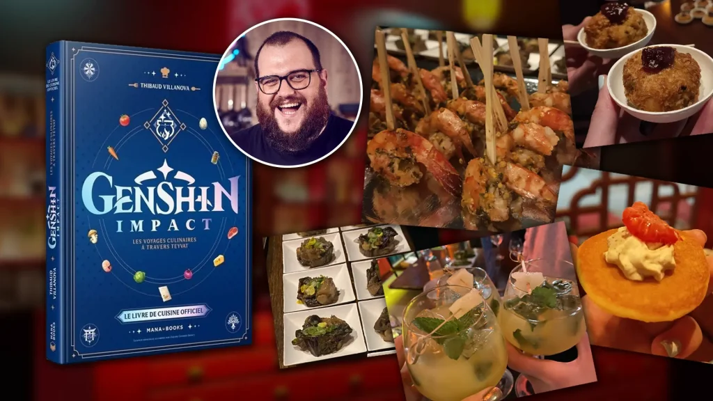 Genshin Impact Livre de cuisine officiel par Thibaud Villanova preview