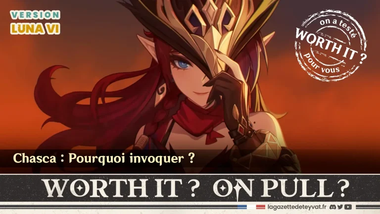Chasca Genshin Impact, analyse du personnage à invoquer, lore, gameplay et design