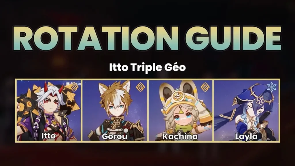 Itto Triple Géo (Gorou Kachina Layla)