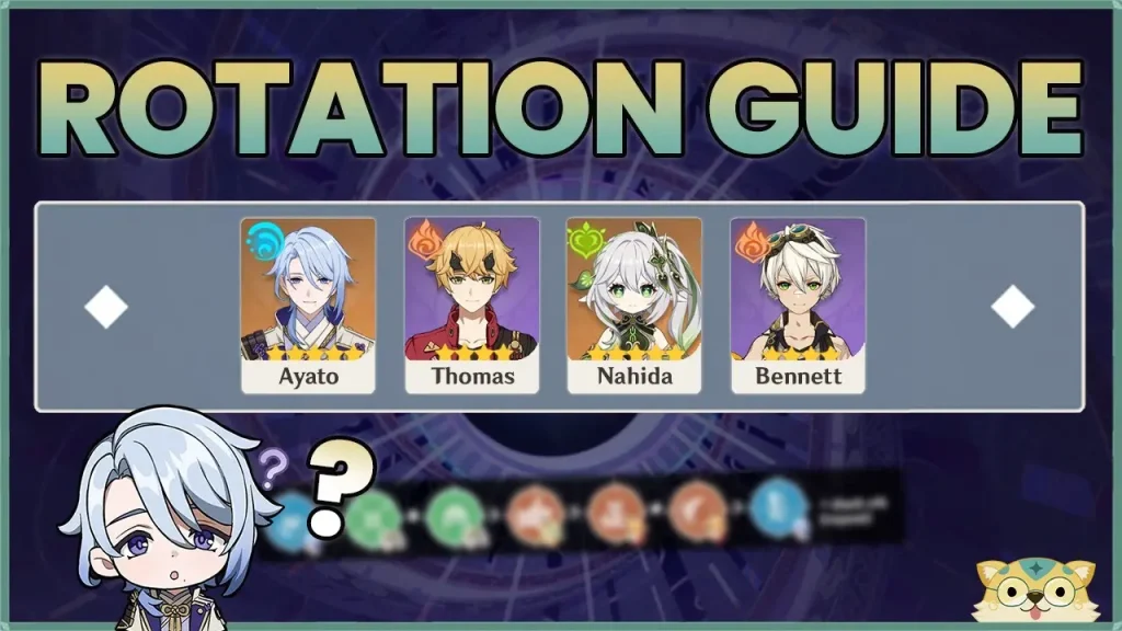 Ayato, Thomas, Nahida, Bennett