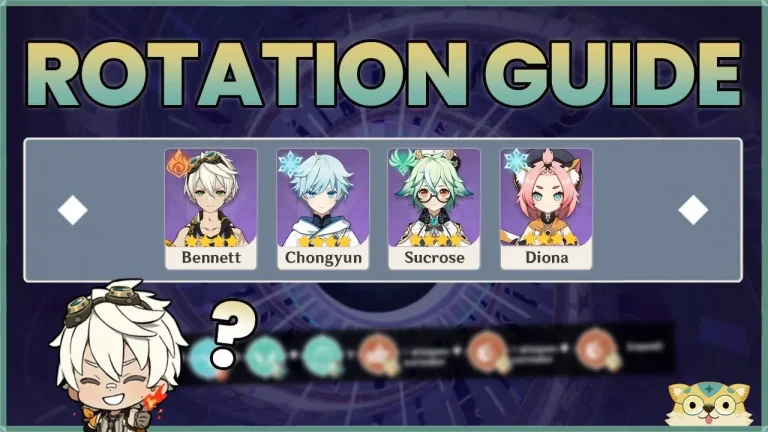 Bennett, Chongyun, Sucrose, Diona