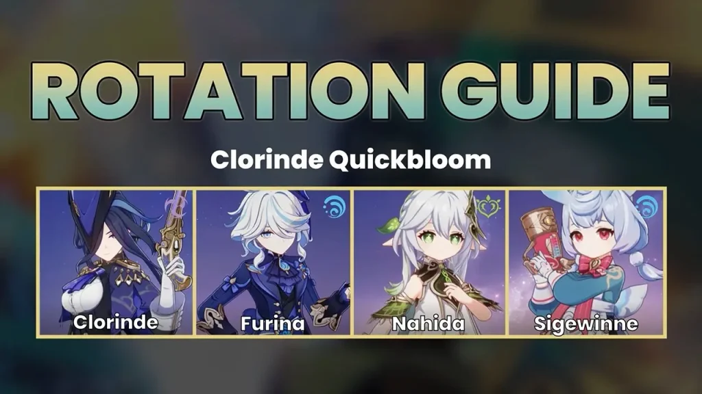 Clorinde Quickbloom (Furina, Nahida, Sigewinne)