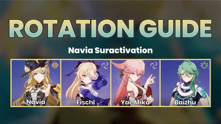 Navia, Fischl, Yae, Baizhu