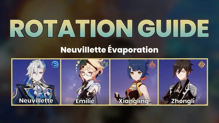 Neuvillette Évaporation (Émilie Xiangling Zhongli)