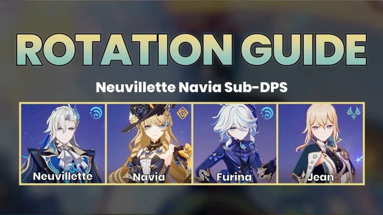 Neuvillette, Navia, Furina, Jean