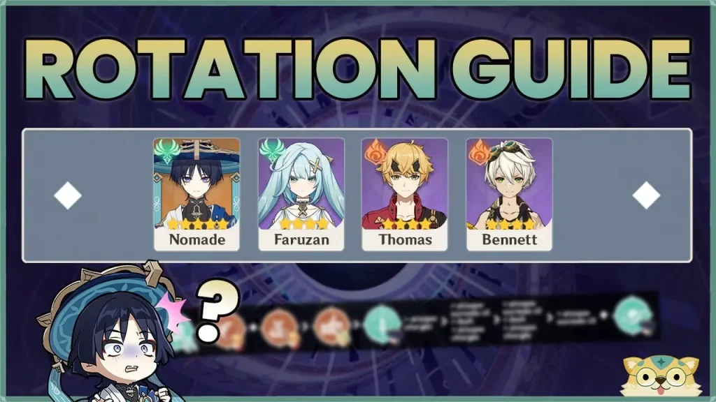 Nomade, Faruzan, Thomas, Bennett