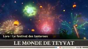 Le festival des lanternes lore, Genshin Impact