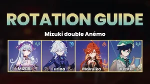 Rotation Mizuki Furina Mavuika Venti