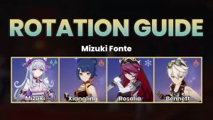 Rotation Mizuki Xiangling Rosalia Bennett