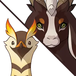 Chèvre de bataille & Griffe de fer, légende locale, Genshin Impact