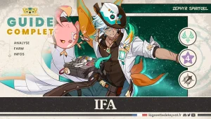 Ifa Genshin Impact, guide complet, farm, build, synergies, rotations