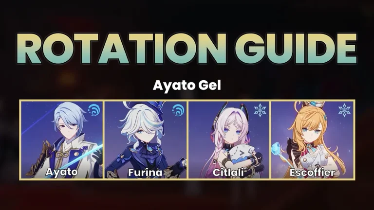 Miniature Rotation Ayato Gel Furina Citlali Escoffier