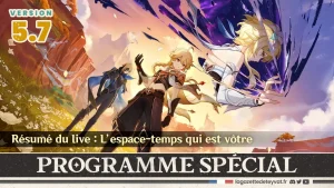 Programme spécial 5.7 Genshin impact