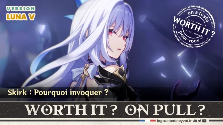 Skirk Genshin Impact, analyse du personnage à invoquer, lore, gameplay et design