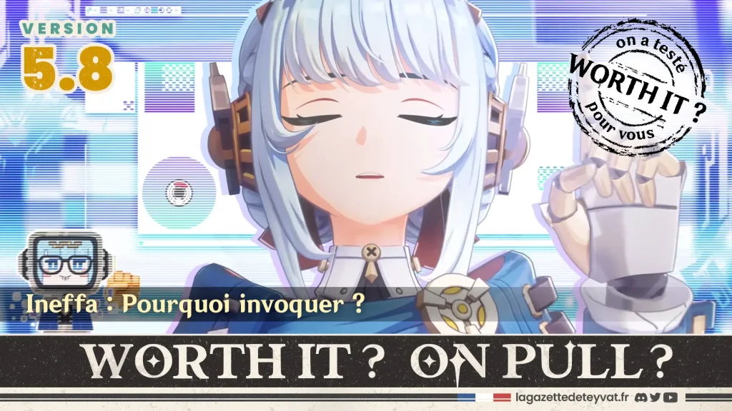 Ineffa Genshin Impact, analyse du personnage à invoquer, lore, gameplay et design