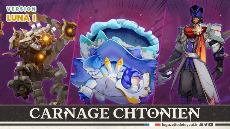 Carnage chtonien Luna I, guide genshin impact