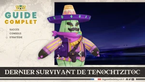Dernier survivant de Tenochtzitoc, Genshin Impact, guide complet, matériaux, succès, synergies, stratégie