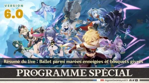 Programme spécial 6.0 Genshin impact