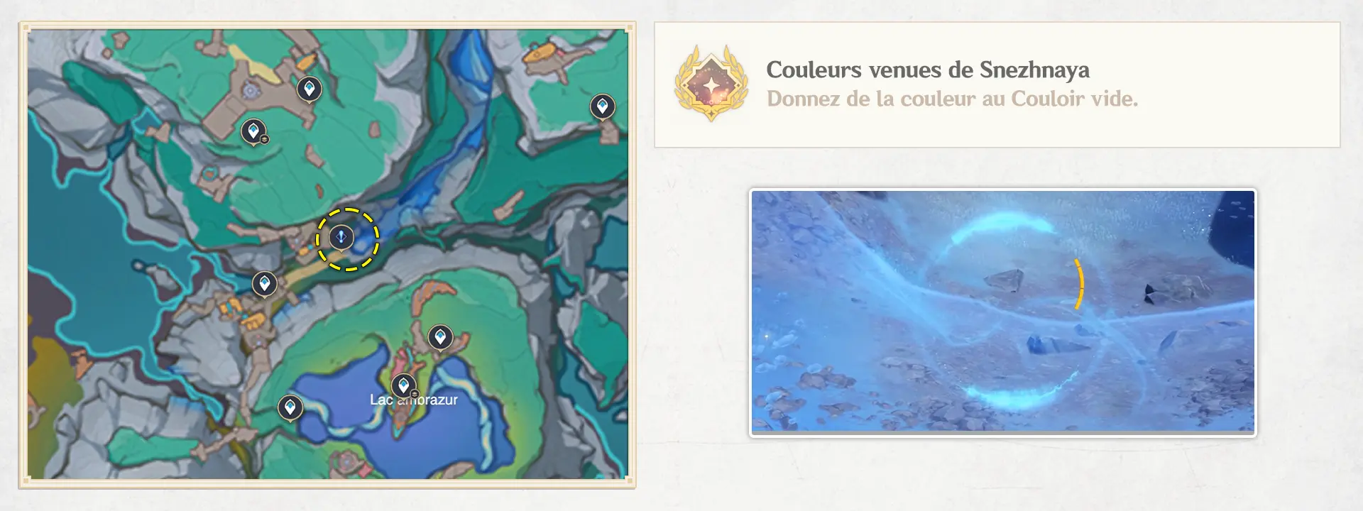 Couleurs venues de Snezhnaya, Succès Genshin Impact
