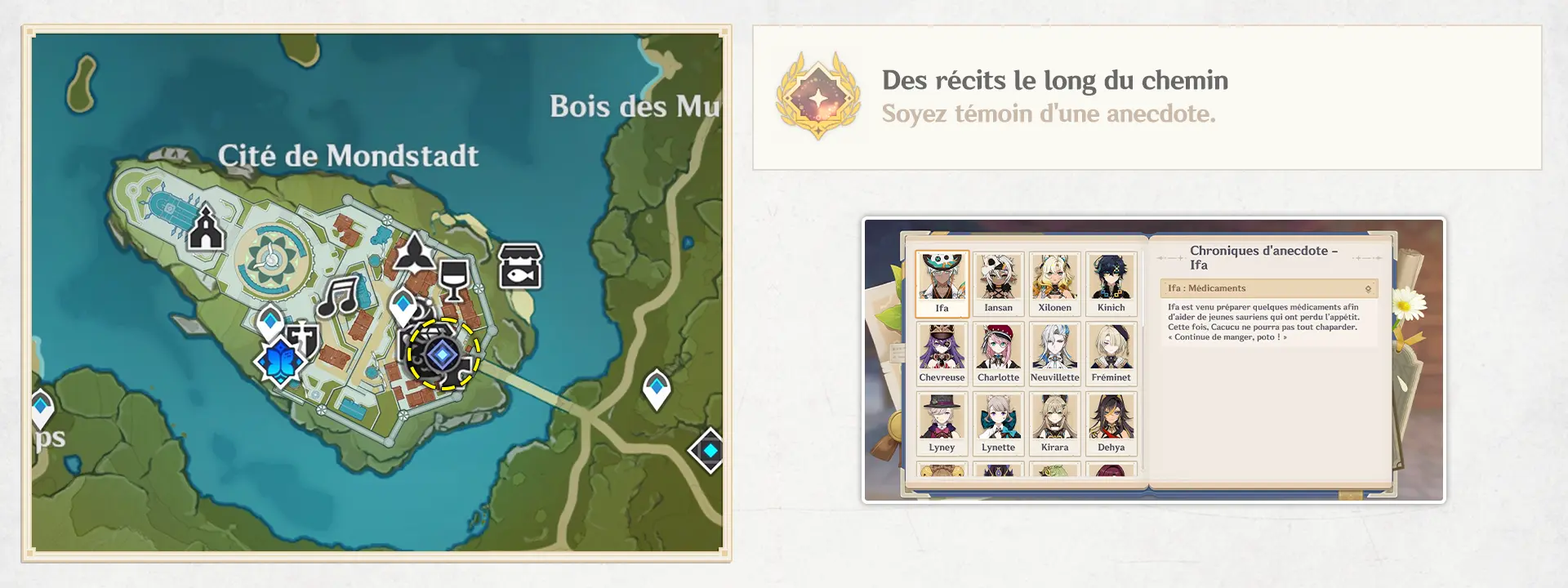 Des récits le long du chemin, Succès Genshin Impact