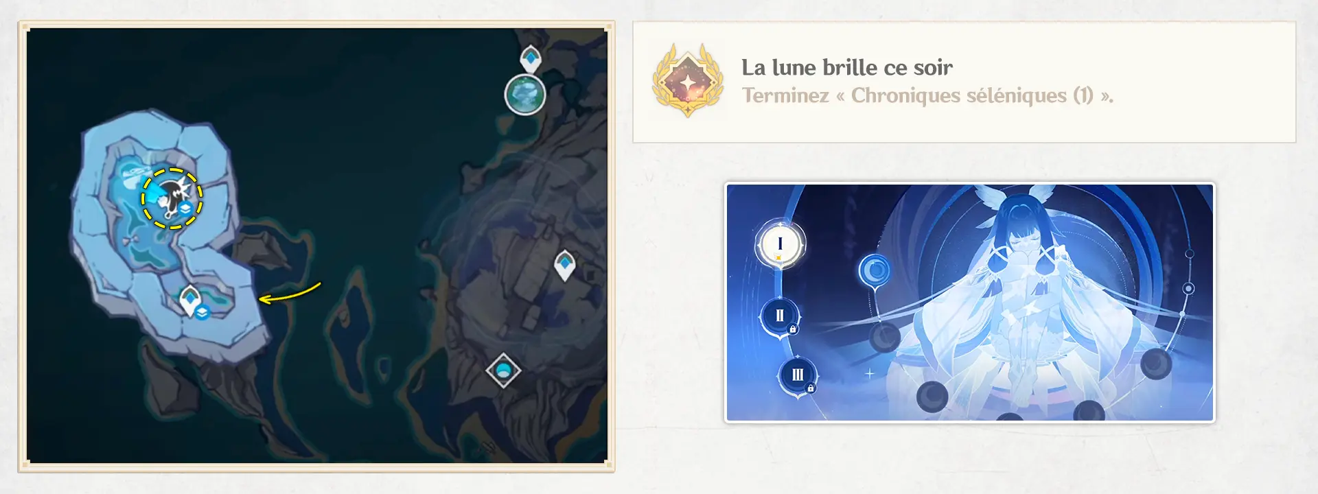 La lune brille ce soir, Succès Genshin Impact