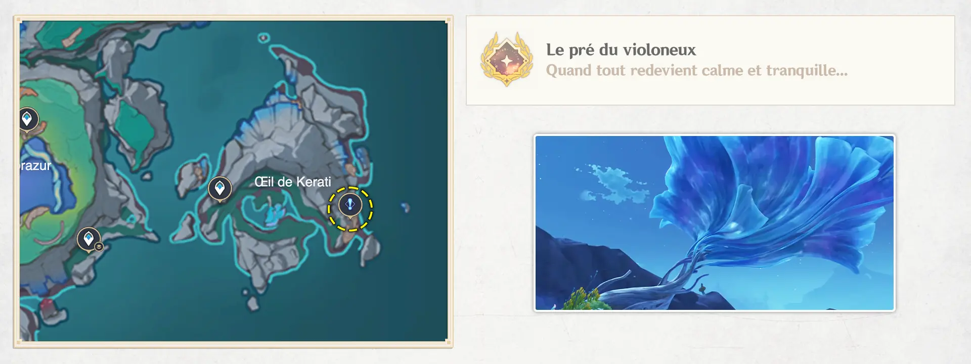 Le pré du violoneux, Succès Genshin Impact
