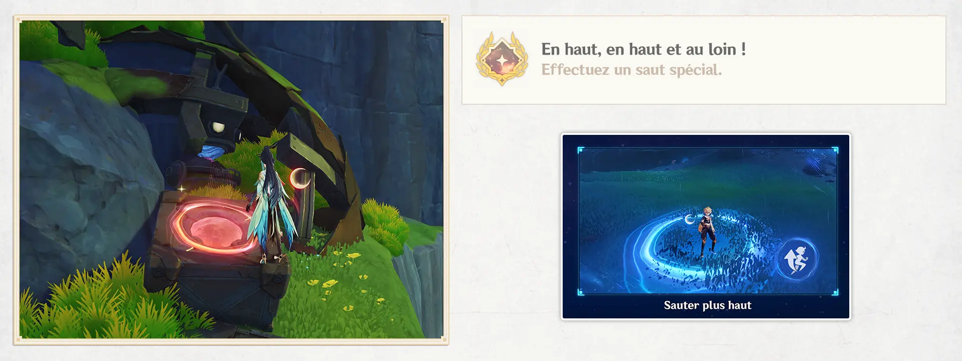 En haut, en haut et au loin !, Succès Genshin Impact
