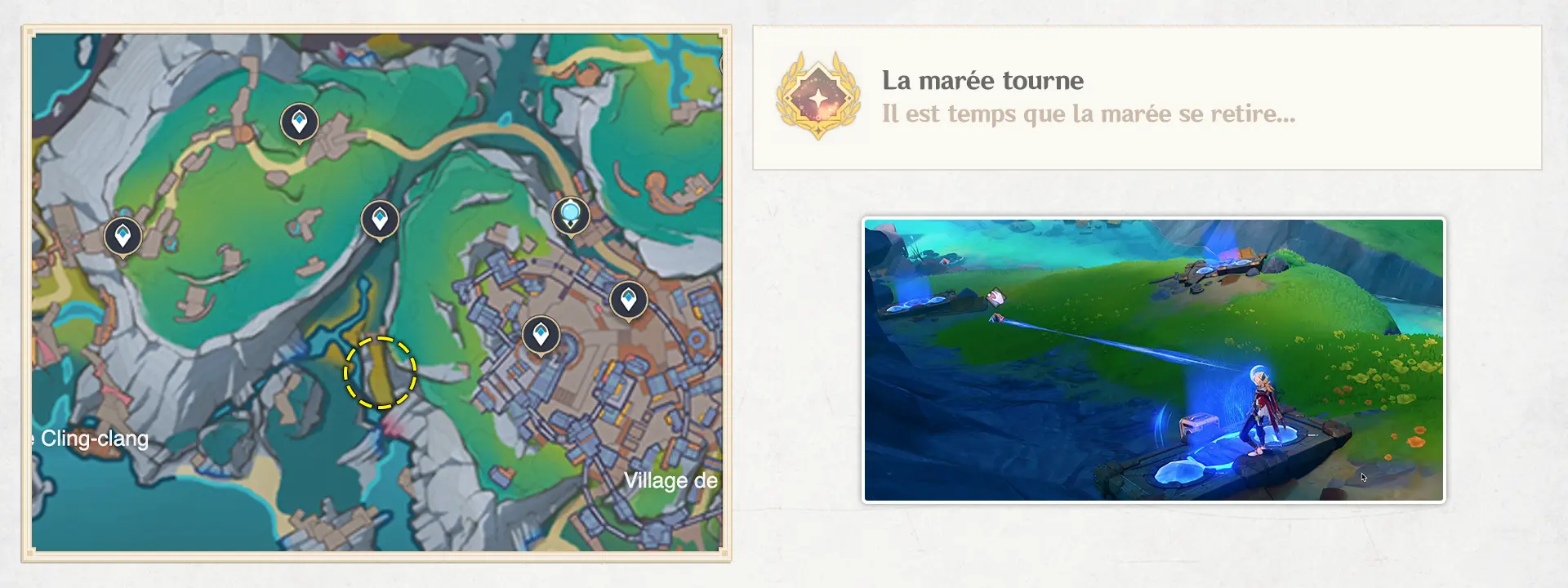 La marée tourne, Succès Genshin Impact