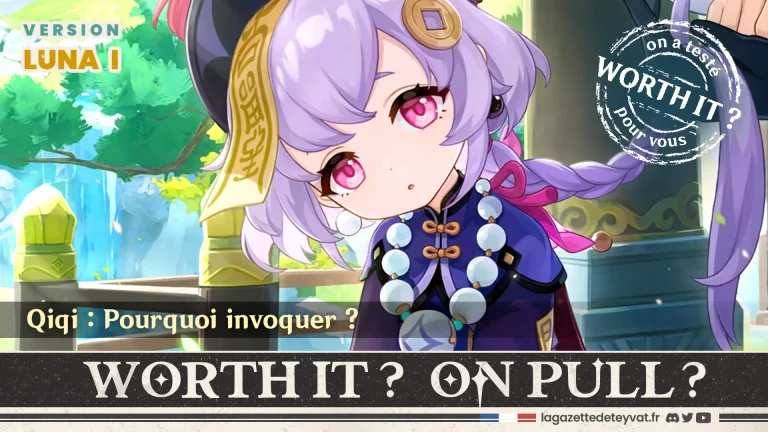 Qiqi Genshin Impact, analyse du personnage à invoquer, lore, gameplay et design