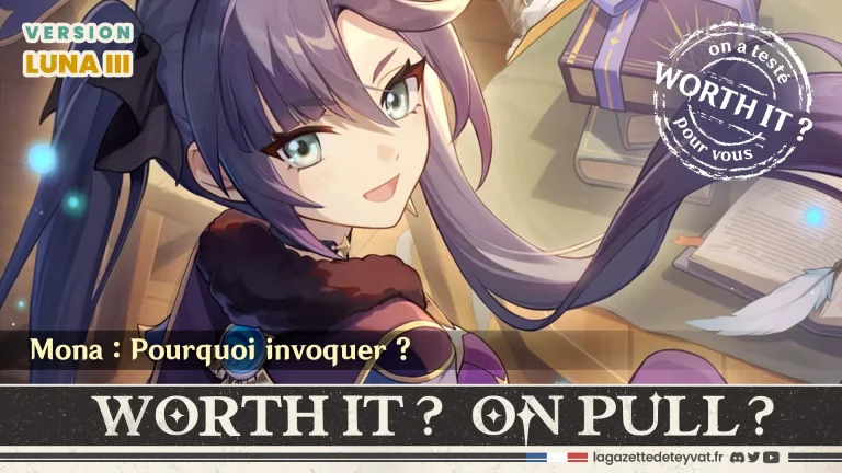 Mona Genshin Impact, analyse du personnage à invoquer, lore, gameplay et design