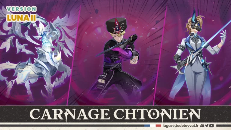Carnage chtonien Luna II, guide genshin impact